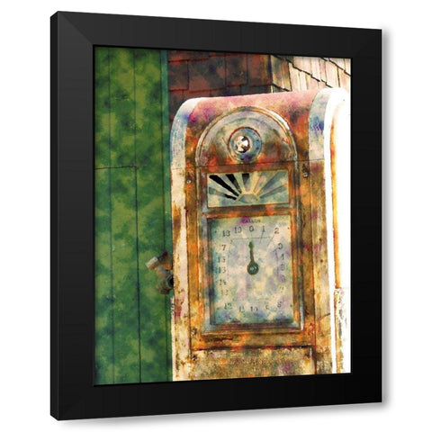 No More Black Modern Wood Framed Art Print by Simons