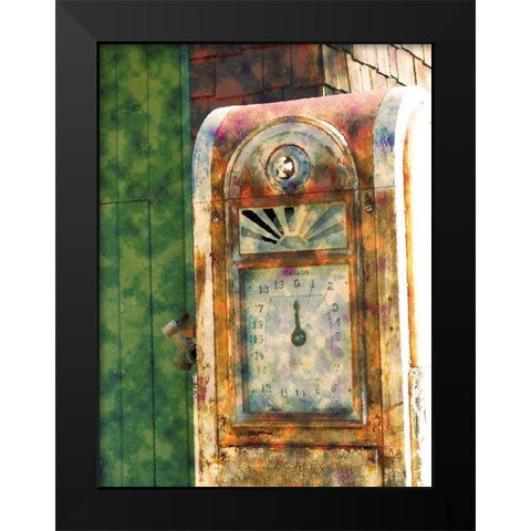 No More Black Modern Wood Framed Art Print by Simons