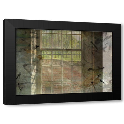 Urban Viewpoint Black Modern Wood Framed Art Print by Simons