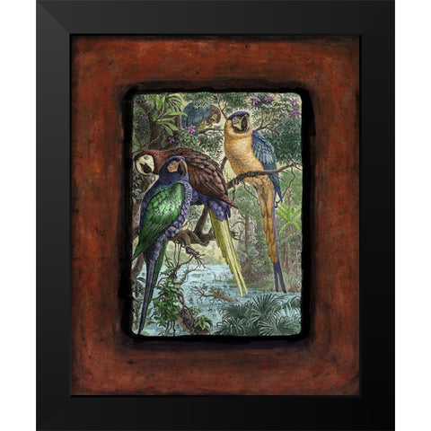 Who Invited Her Anyway Black Modern Wood Framed Art Print by Simons