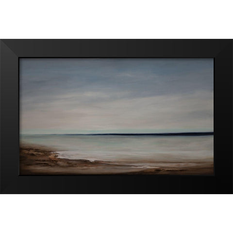 Majestic Vista III Black Modern Wood Framed Art Print by Hinz