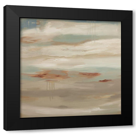 Intentions Black Modern Wood Framed Art Print with Double Matting by Hinz