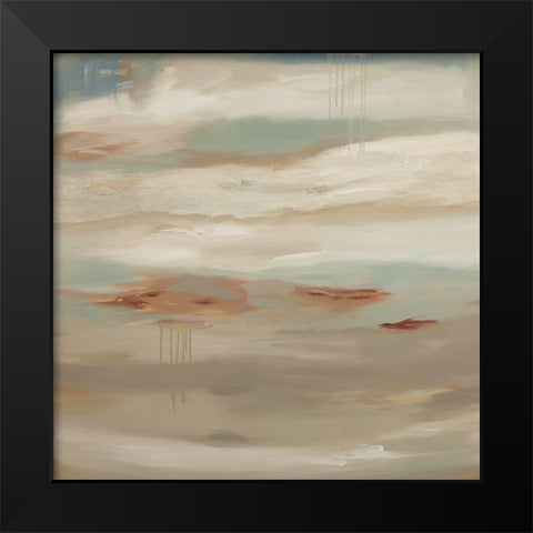 Intentions Black Modern Wood Framed Art Print by Hinz