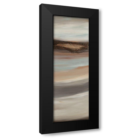 Texturescape D Black Modern Wood Framed Art Print with Double Matting by Hinz