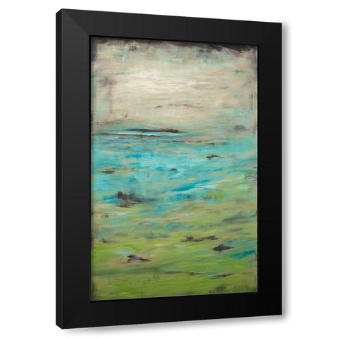 Boundless I Black Modern Wood Framed Art Print with Double Matting by Hinz