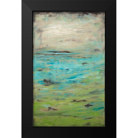 Boundless I Black Modern Wood Framed Art Print by Hinz