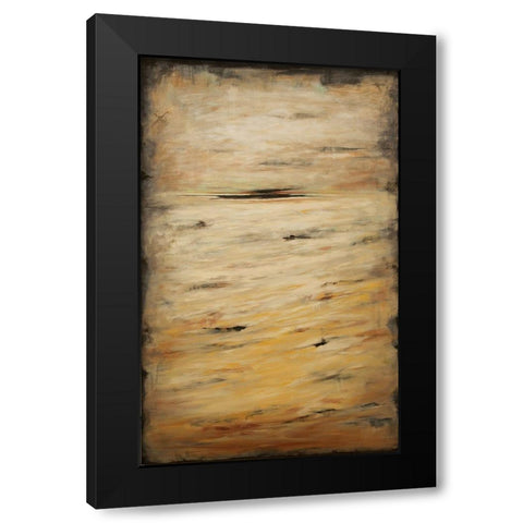 Boundless II Black Modern Wood Framed Art Print with Double Matting by Hinz