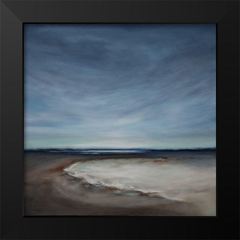 New Perspectives I Black Modern Wood Framed Art Print by Hinz