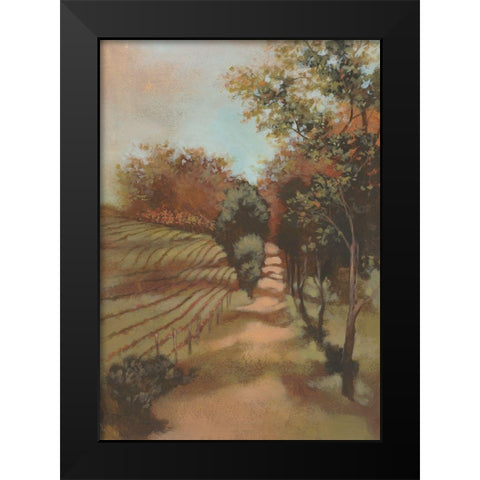 Country I Black Modern Wood Framed Art Print by Larson