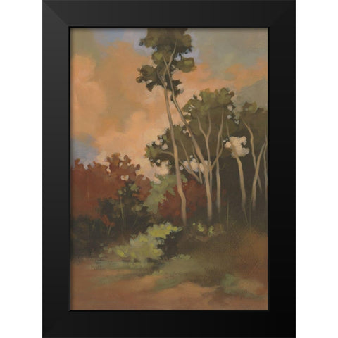 Stillness II Black Modern Wood Framed Art Print by Larson