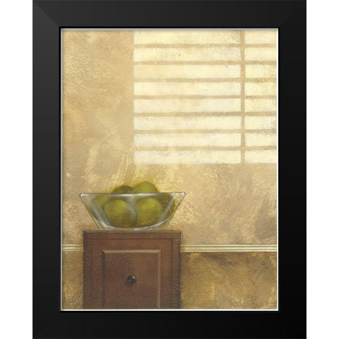 Window Light I Black Modern Wood Framed Art Print by Larson