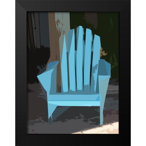 Adirondack I Black Modern Wood Framed Art Print by Mack