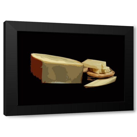 And Cheese I Black Modern Wood Framed Art Print by Mack