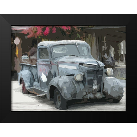 Relic Black Modern Wood Framed Art Print by Mack