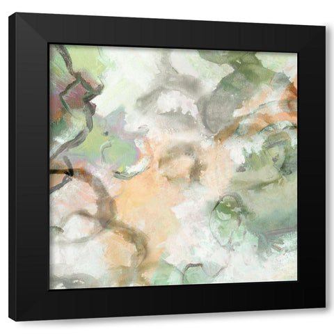 Sketch II Black Modern Wood Framed Art Print by King