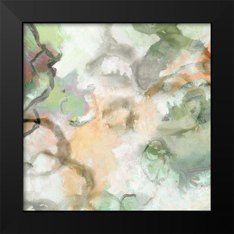 Sketch II Black Modern Wood Framed Art Print by King