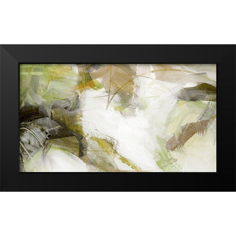 Xpress II Black Modern Wood Framed Art Print by King