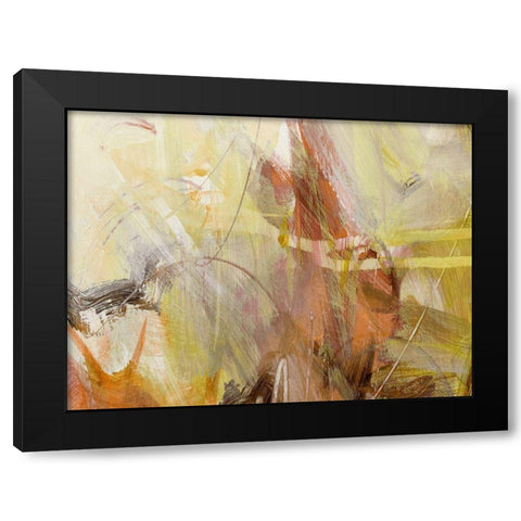 Xpress Rust Black Modern Wood Framed Art Print by King
