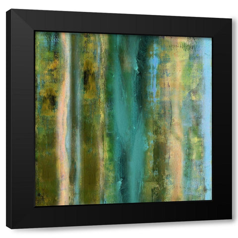 Inverse 180 I Black Modern Wood Framed Art Print with Double Matting by King