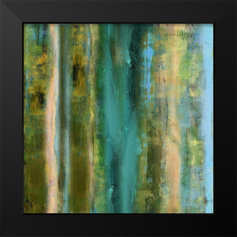 Inverse 180 I Black Modern Wood Framed Art Print by King