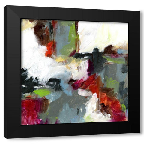 Urban I Black Modern Wood Framed Art Print by King
