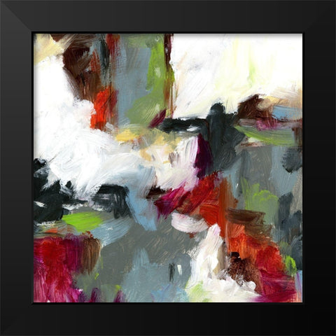 Urban I Black Modern Wood Framed Art Print by King