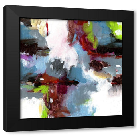 Urban IV Black Modern Wood Framed Art Print by King