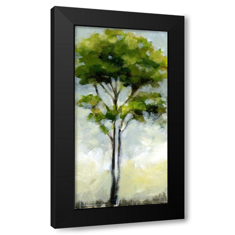 Tree I Black Modern Wood Framed Art Print with Double Matting by King