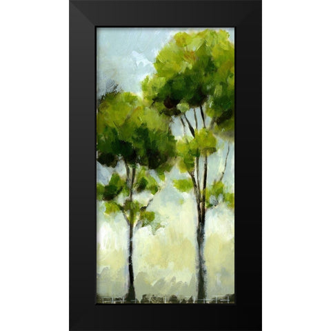 Tree II Black Modern Wood Framed Art Print by King