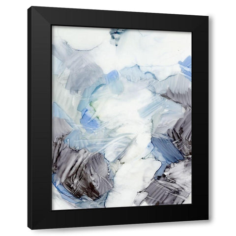 Freeze Frame I Black Modern Wood Framed Art Print with Double Matting by King