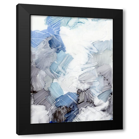 Freeze Frame II Black Modern Wood Framed Art Print by King