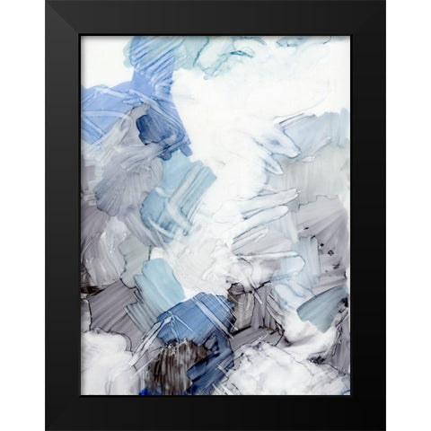 Freeze Frame II Black Modern Wood Framed Art Print by King