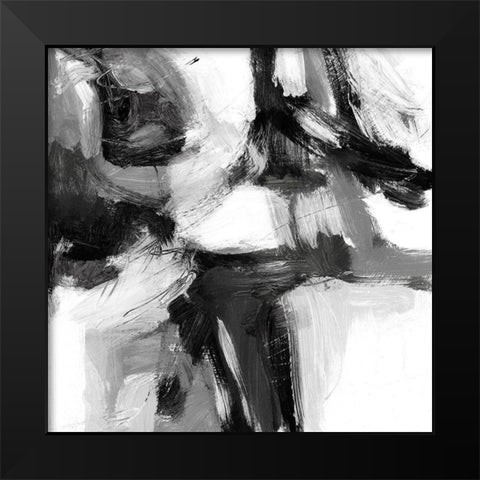 Night Wind I Black Modern Wood Framed Art Print by King
