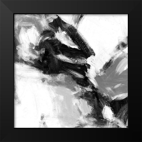 Night Wind II Black Modern Wood Framed Art Print by King