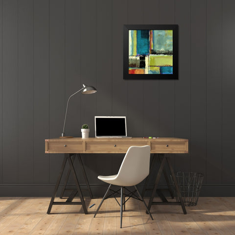 Varieties I Black Modern Wood Framed Art Print by King