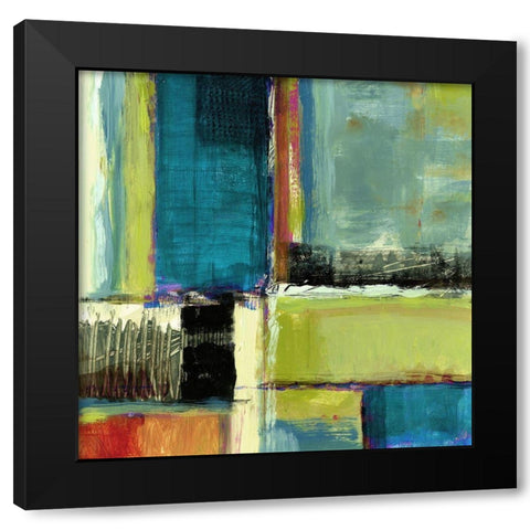 Varieties I Black Modern Wood Framed Art Print with Double Matting by King