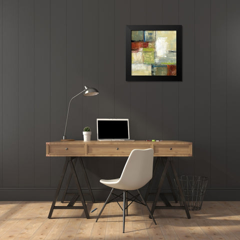 Varieties II Black Modern Wood Framed Art Print by King