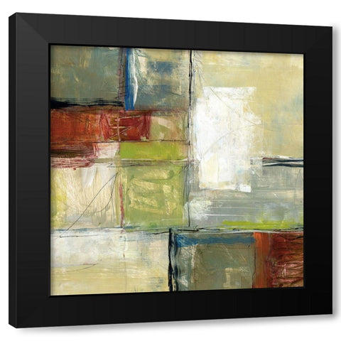 Varieties II Black Modern Wood Framed Art Print with Double Matting by King