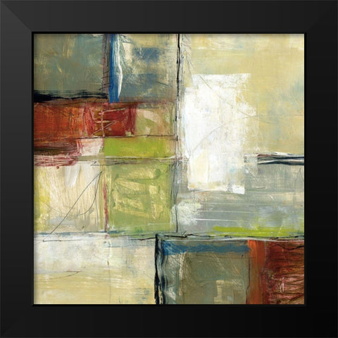 Varieties II Black Modern Wood Framed Art Print by King