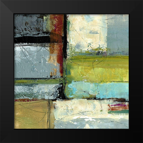 Varieties III Black Modern Wood Framed Art Print by King