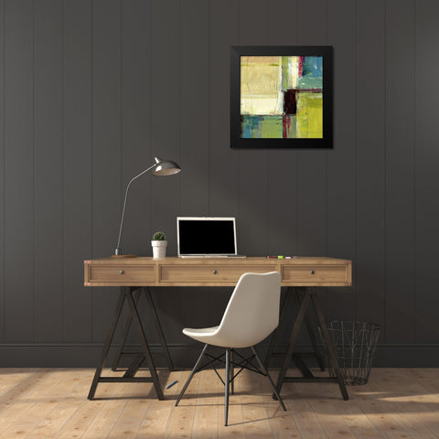 Varieties IV Black Modern Wood Framed Art Print by King