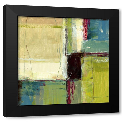 Varieties IV Black Modern Wood Framed Art Print with Double Matting by King