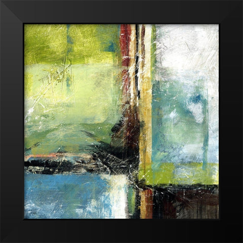 Varieties V Black Modern Wood Framed Art Print by King