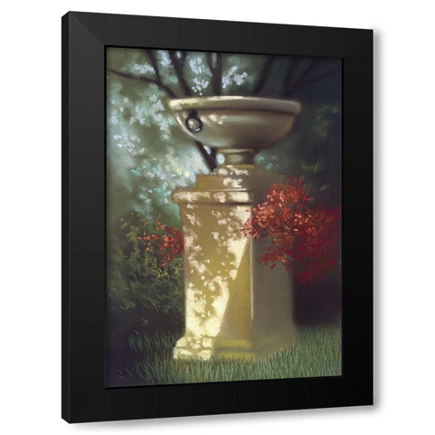 My Neighbors Yard II Black Modern Wood Framed Art Print by Ricci