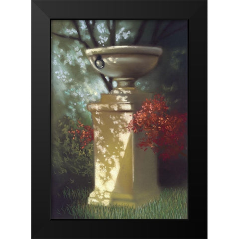 My Neighbors Yard II Black Modern Wood Framed Art Print by Ricci