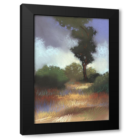 The Wilds II Black Modern Wood Framed Art Print with Double Matting by Ricci