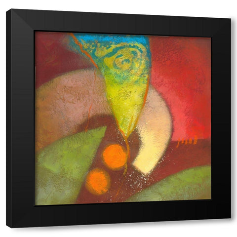 Night Bloom I Black Modern Wood Framed Art Print with Double Matting by Scott