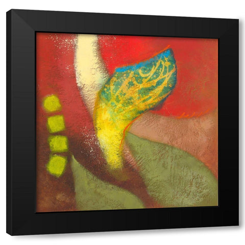 Night Bloom II Black Modern Wood Framed Art Print with Double Matting by Scott
