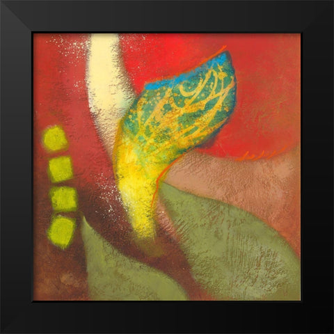 Night Bloom II Black Modern Wood Framed Art Print by Scott