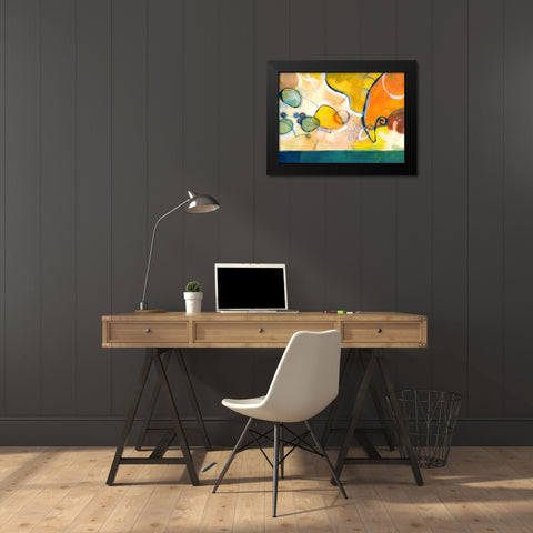Olives II Black Modern Wood Framed Art Print by Scott